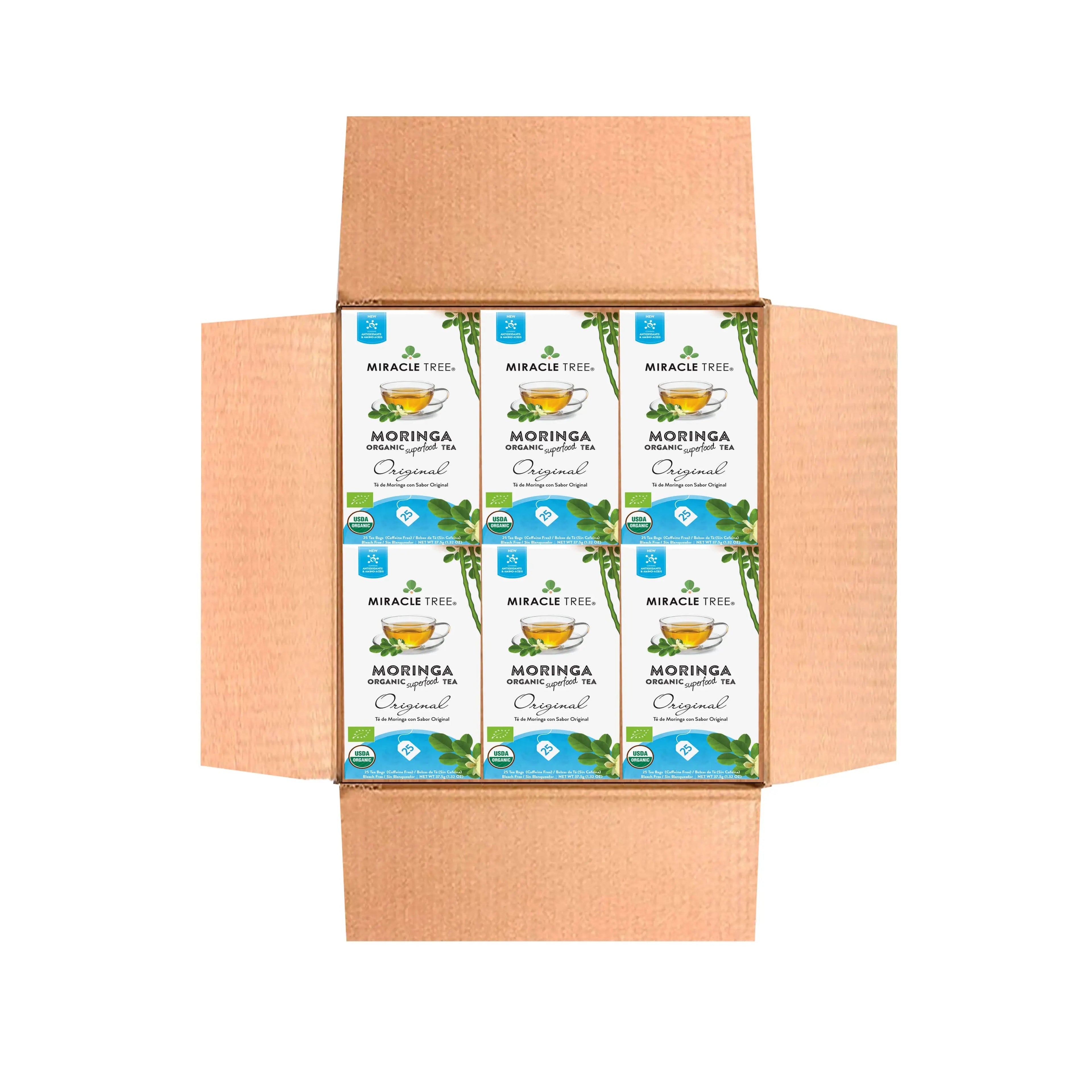 Organic Moringa Tea - Original - Caffeine-Free Herbal Tea