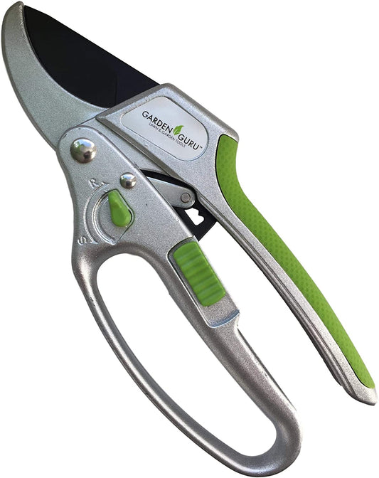 2-in-1 Garden Ratchet Pruning Shears Clippers