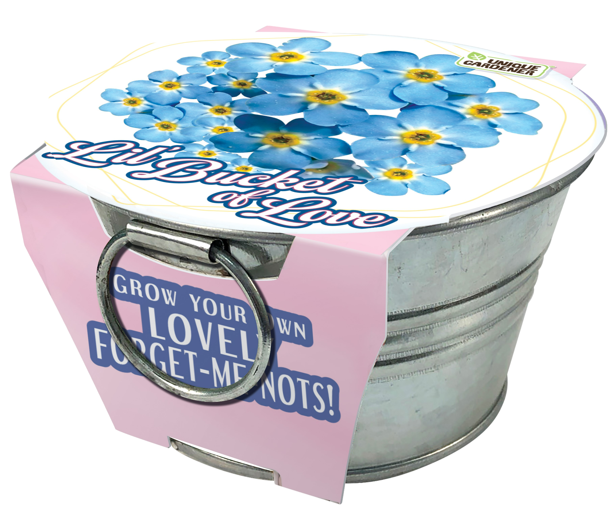 Flowering Tin Garden Variety Pack - 1 Each of 3 Varieties
