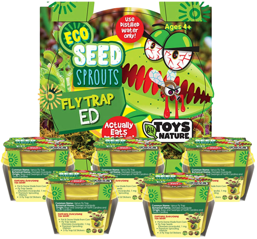 Eco Seed Sprouts Flytrap Ed - Multipack of 5